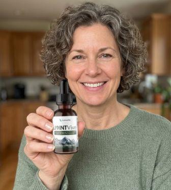 Middle aged woman reviewing JointVive